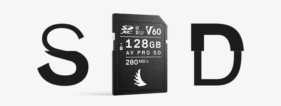 Karta pamięci Angelbird AV Pro SDXC 128GB V60 UHS-II (280 MB/s) Match Pack dla Nikon Z5